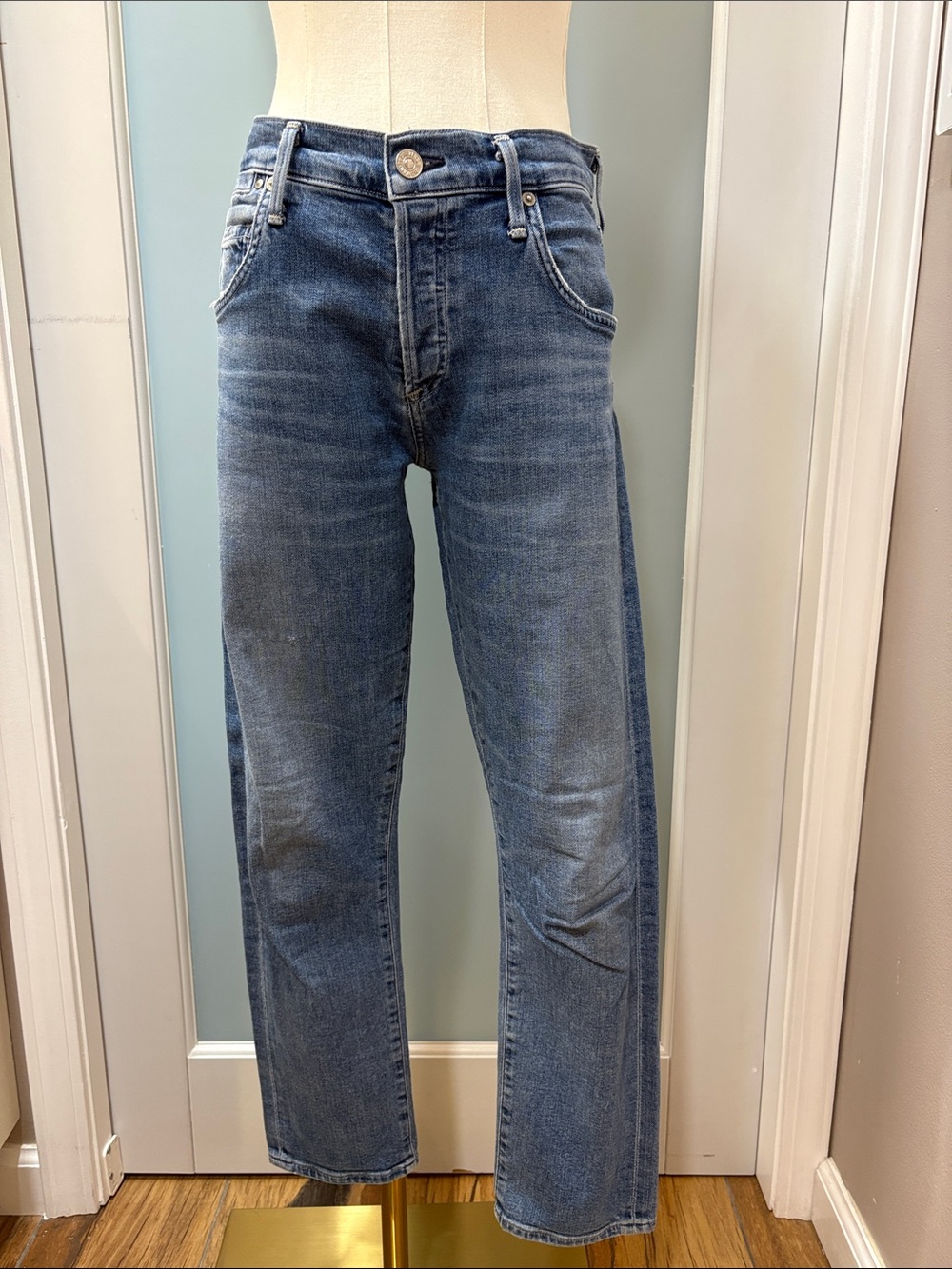 Citizens Of Humanity Mid-Blue Skinny Jeans